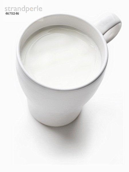 Milch in Tasse