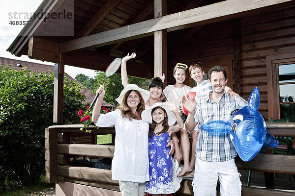 Familienurlaub Portrait