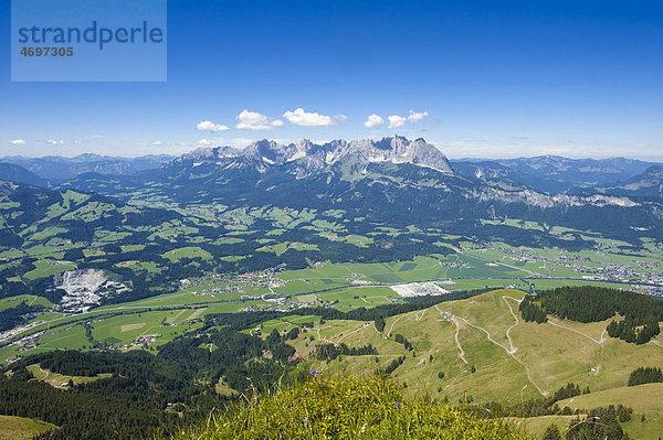 Wilder Kaiser  Tirol  Österreich  Europa