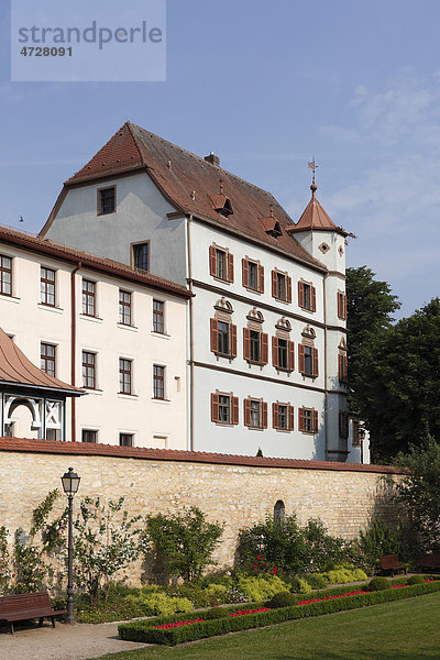 Schloss Treuchtlingen  Altmühltal  Mittelfranken  Franken  Bayern  Deutschland  Europa
