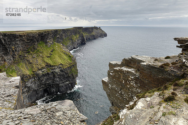 Hag's Head  Cliffs of Moher  County Clare  Republik Irland  Europa