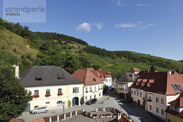 Sankt Michael village  municipality of Weissenkirchen  Wachau valley  Waldviertel region  Lower Austria  Austria  Europe