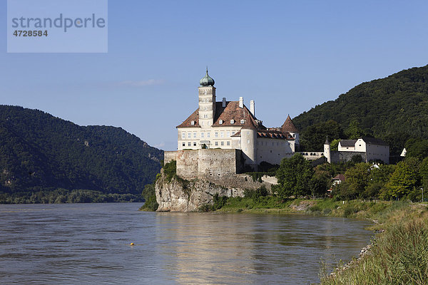 Schloss Schönbühel an der Donau  Wachau  Mostviertel  Niederösterreich  Österreich  Europa