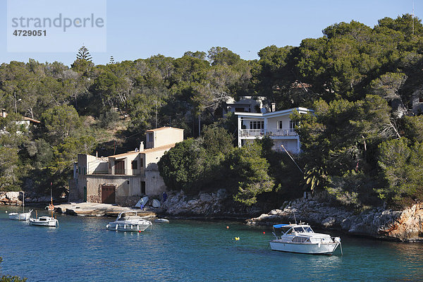 Cala Figuera  Santanyi  Majorca  Balearic Islands  Spain  Europe