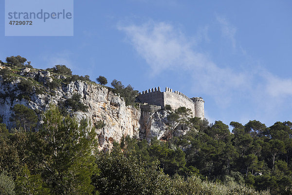 Castell de Santueri  Felanitx  Mallorca  Balearen  Spanien  Europa