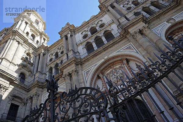 Kathedrale  Malaga  Andalusien  Spanien  Europa