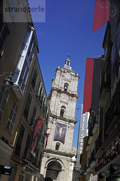 Kathedrale  Innenstadt  Malaga  Andalusien  Spanien  Europa