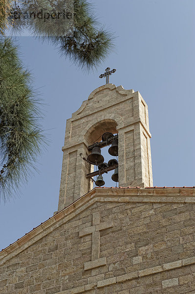 St. Georgskirche in Madaba  Jordanien  Vorderasien