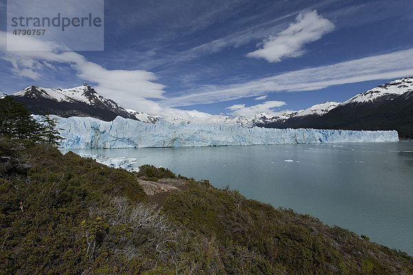 Gletscher Perito Moreno  Parque Nacional Los Glaciares  Patagonien  Argentinien  Südamerika