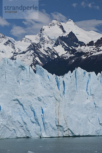 Cerro Pietrobelli  2950m  mit Gletscher Perito Moreno  Parque Nacional Los Glaciares  Patagonien  Argentinien  Südamerika
