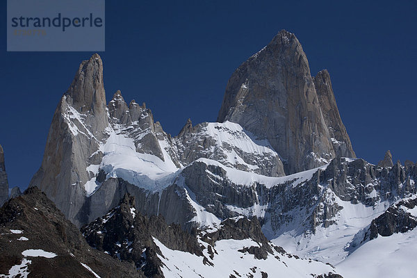 Cerro Fitz Roy  3406m  Parque Nacional Los Glaciares  Patagonien  Argentinien  Südamerika