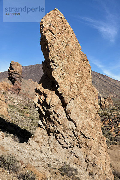 Roques de Garcia  Canadas  Teide-Nationalpark  Teneriffa  Kanarische Inseln  Spanien  Europa