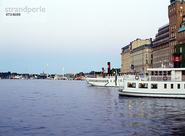 Hafen Großstadt Ansicht