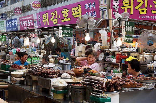 Südkorea  Seul  Gwangjang Markt