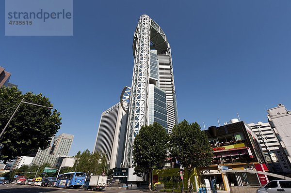 Südkorea  Seul  moderne Wolkenkratzer  Jongo Tower