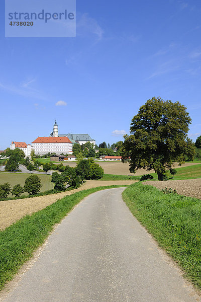 Benediktinerkloster  Abtei Neresheim  Neresheim  Baden-Württemberg  Deutschland  Europa