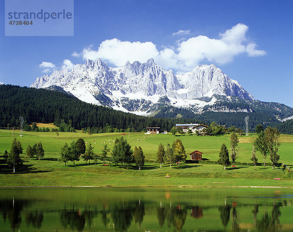 Wilder Kaiser  Kaisergebirge  Tirol  Österreich  Europa