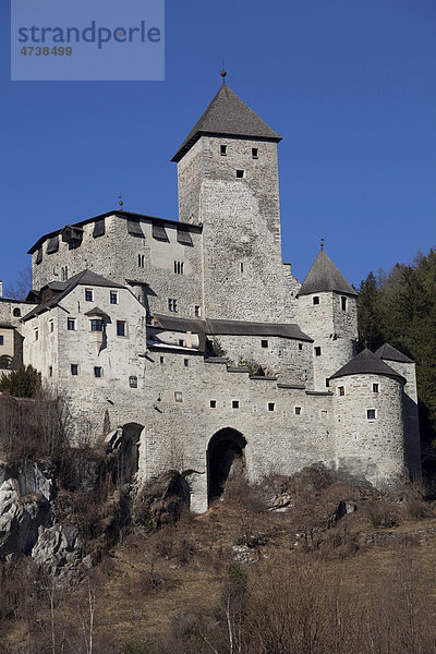 Burg Taufers  Sand in Taufers  Tauferer Tal  Südtirol  Italien  Europa