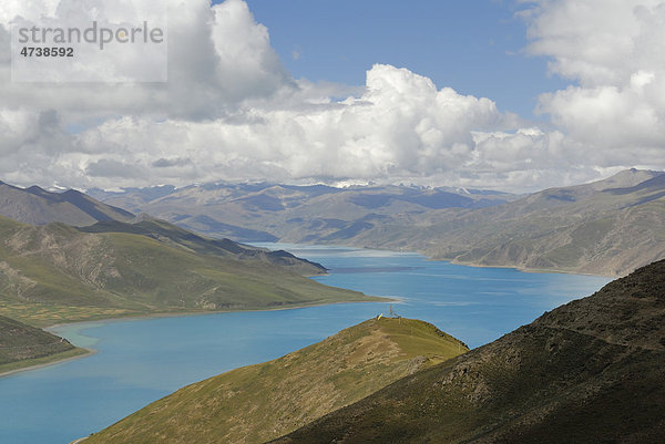 Yamdrok-See  Tibet  China  Asien