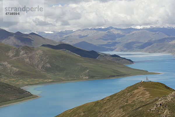 Yamdrok-See  Tibet  China  Asien