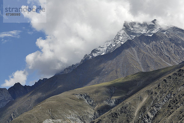 Berggipfel  Tibet  China  Asien