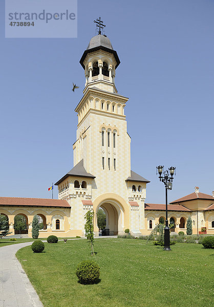 Krönungskathedrale der rumänisch-orthodoxen Kirche  Alba Julia  Karlsburg  Rumänien  Europa