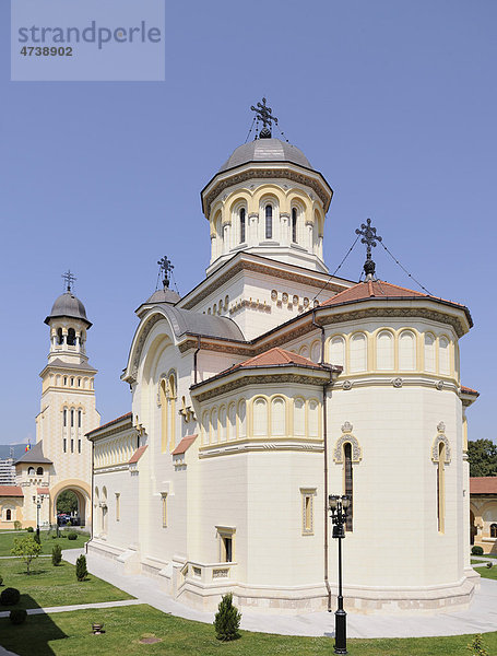 Krönungskathedrale der rumänisch-orthodoxen Kirche  Alba Julia  Karlsburg  Rumänien  Europa