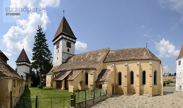 Kirchenburg von Agnita  Agnetheln  Siebenbürgen  Rumänien  Europa