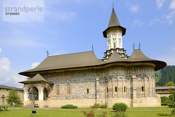 Moldaukloster Sucevita  Rumänien  Europa