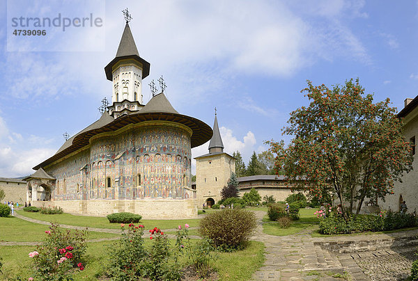 Moldaukloster Sucevita  Rumänien  Europa