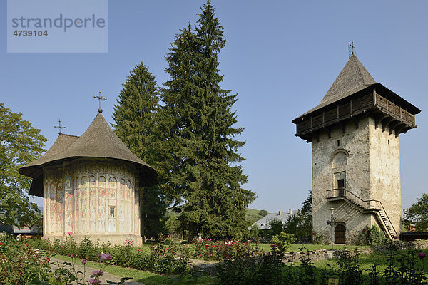 Moldaukloster Voronet  Rumänien  Europa