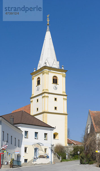 Kirche St. Stephanus  Krumbach  Bucklige Welt  Niederösterreich  Österreich  Europa