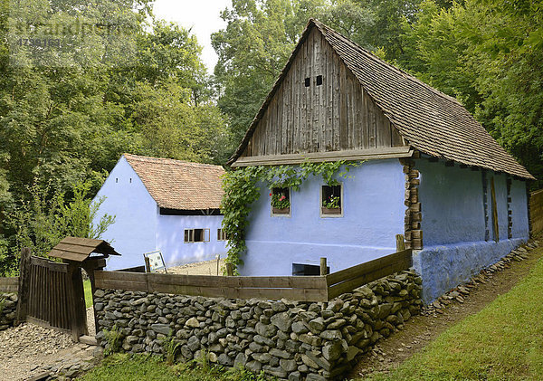 Schäfergehöft  Freilichtmuseum Astra  Sibiu  Rumänien  Europa