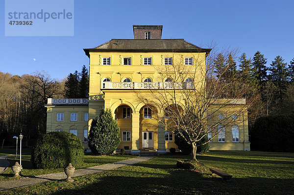 Schloss Allmannshausen  Starnberger See  Gemeinde Berg  Oberbayern  Bayern  Deutschland  Europa