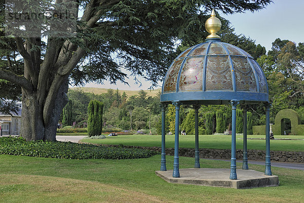 Jugendstil-Pavillon  Cupola  Larnach Castle  Otago Peninsula  Dunedin  Südinsel  Neuseeland