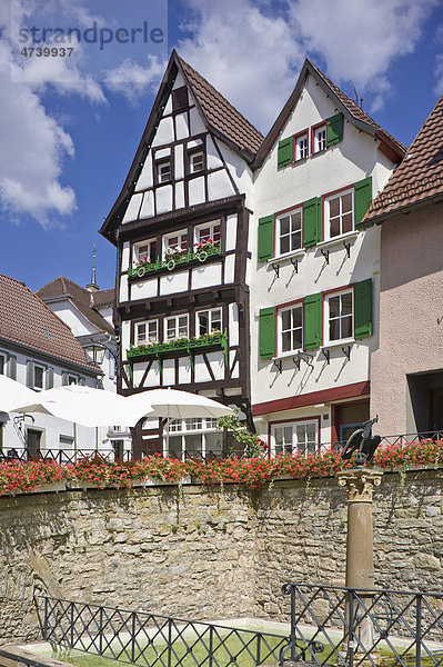 Altstadt  Bad Wimpfen  Neckartal  Baden-Württemberg  Deutschland  Europa