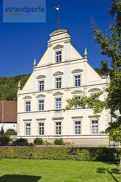 Neues Schloss Rathaus  Neckarzimmern  Neckartal  Baden-Württemberg  Deutschland  Europa