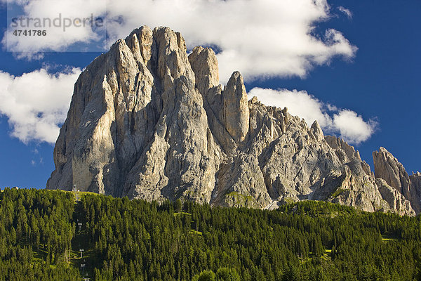 Langkofel in Südtirol  Italien  Europa