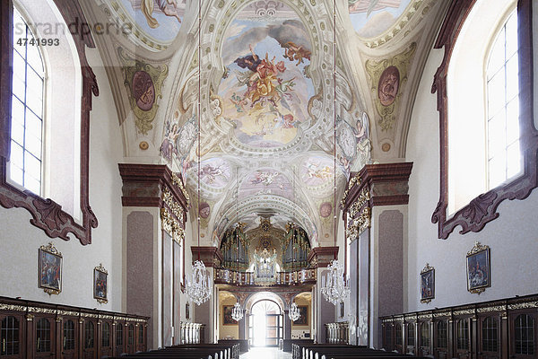 Wallfahrtskirche Maria Taferl  barocke Basilika  Nibelungengau  Waldviertel  Niederösterreich  Österreich  Europa