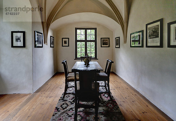 Burg Lauenstein  Ortsteil Lauenstein  Ludwigsstadt  Kreis Kronach  Oberfranken  Bayern  Deutschland  Europa