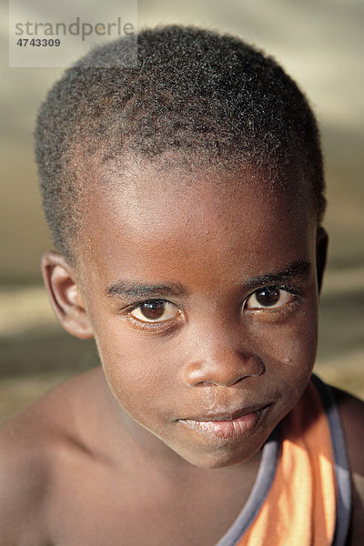 Afrikanischer Junge  Portrait