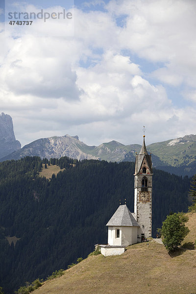 St. Barbara bei Wengen  Dolomiten  Südtirol  Italien  Europa