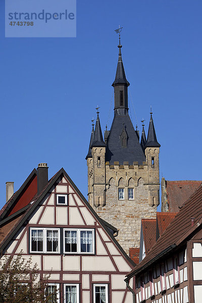 Turm in Bad Wimpfen am Neckar  Baden-Württemberg  Deutschland  Europa