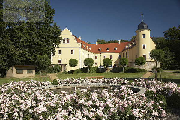 Wasserschloss Ebersbach  Gemeindeverwaltung  Landkreis Görlitz  Sachsen  Deutschland  Europa