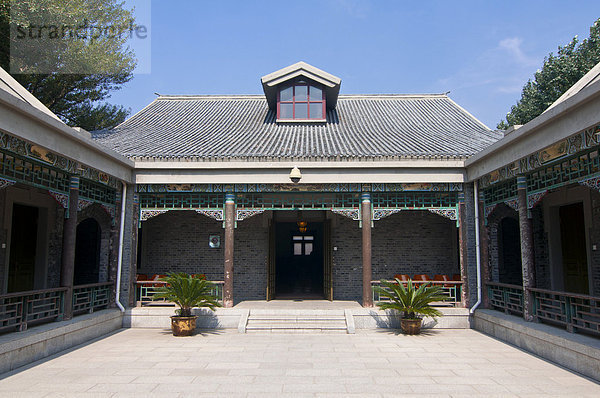 Museum  Kaiserpalast des Pu Yi im Mandschukuo Staat  Jilin  China  Asien