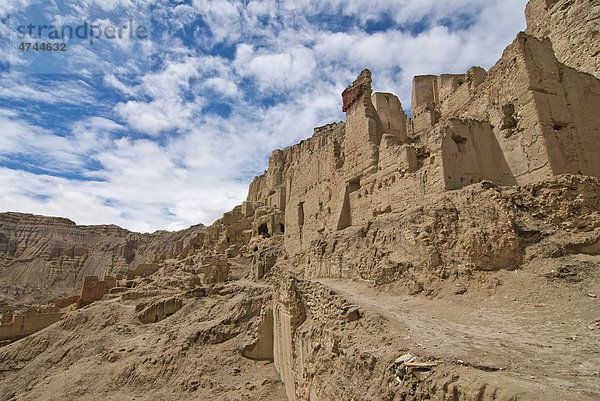 Gebiet des alten Königreichs von Guge  Westtibet  Tibet  Asien