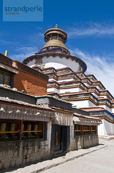 Kumbum im Kloster von Gyantse  Tibet  Asien