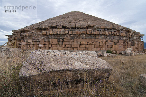 Christliche Pyramide  Mausoleum  Medracen  Algerien  Afrika