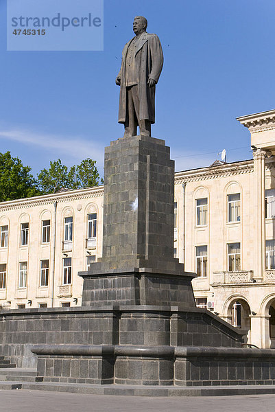 Statue von Stalin  Gori  Georgien  Vorderasien