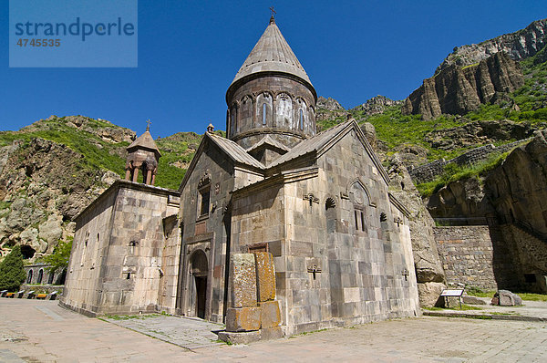 Geghard Kloster  Unesco Weltkulturerbe  Armenien  Kaukasus  Vorderasien
